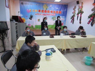 長官致詞關懷收容人