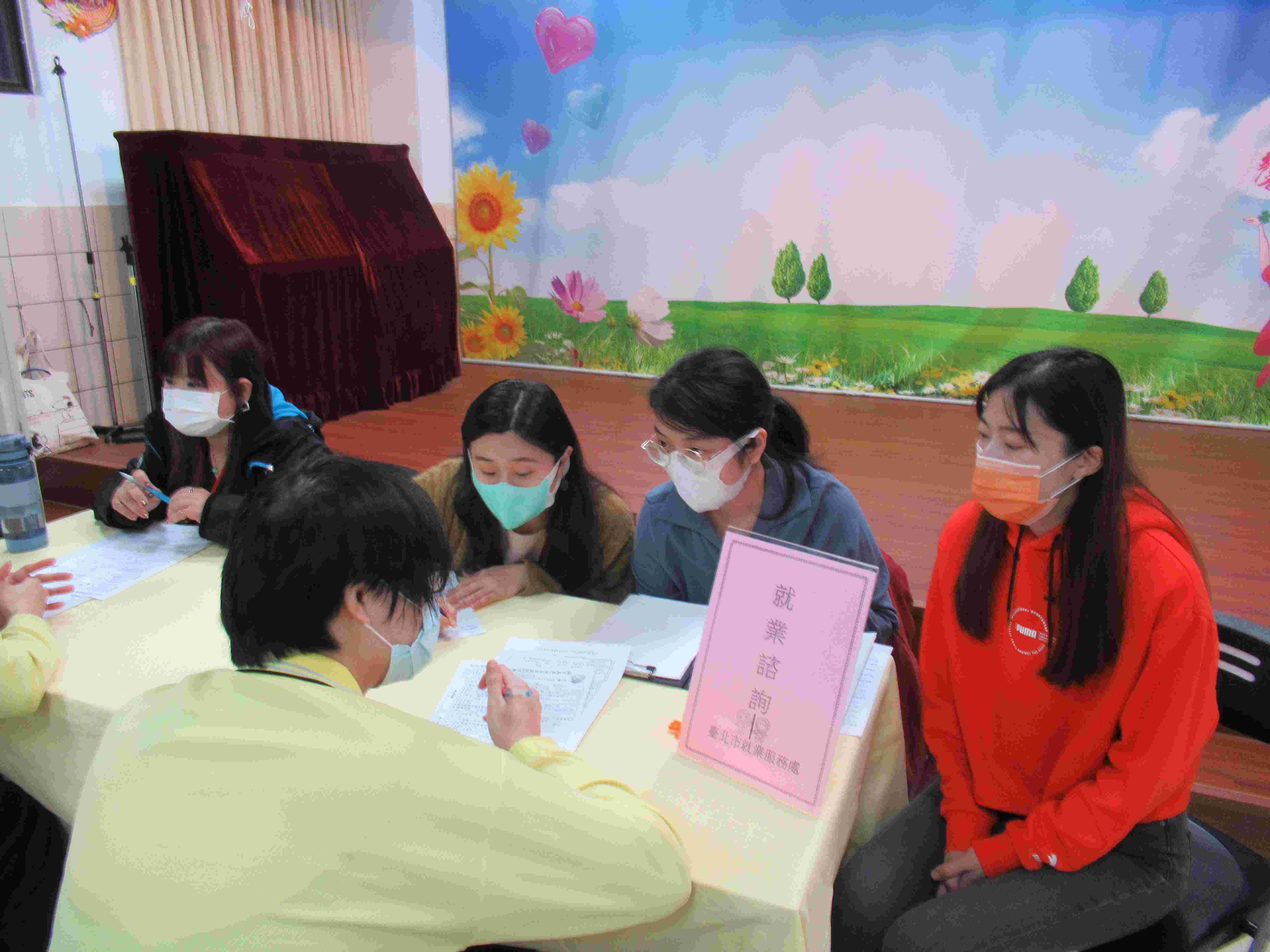 蔡講師出監前個別輔導