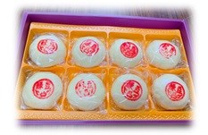 肉鬆綠豆椪禮盒 250元